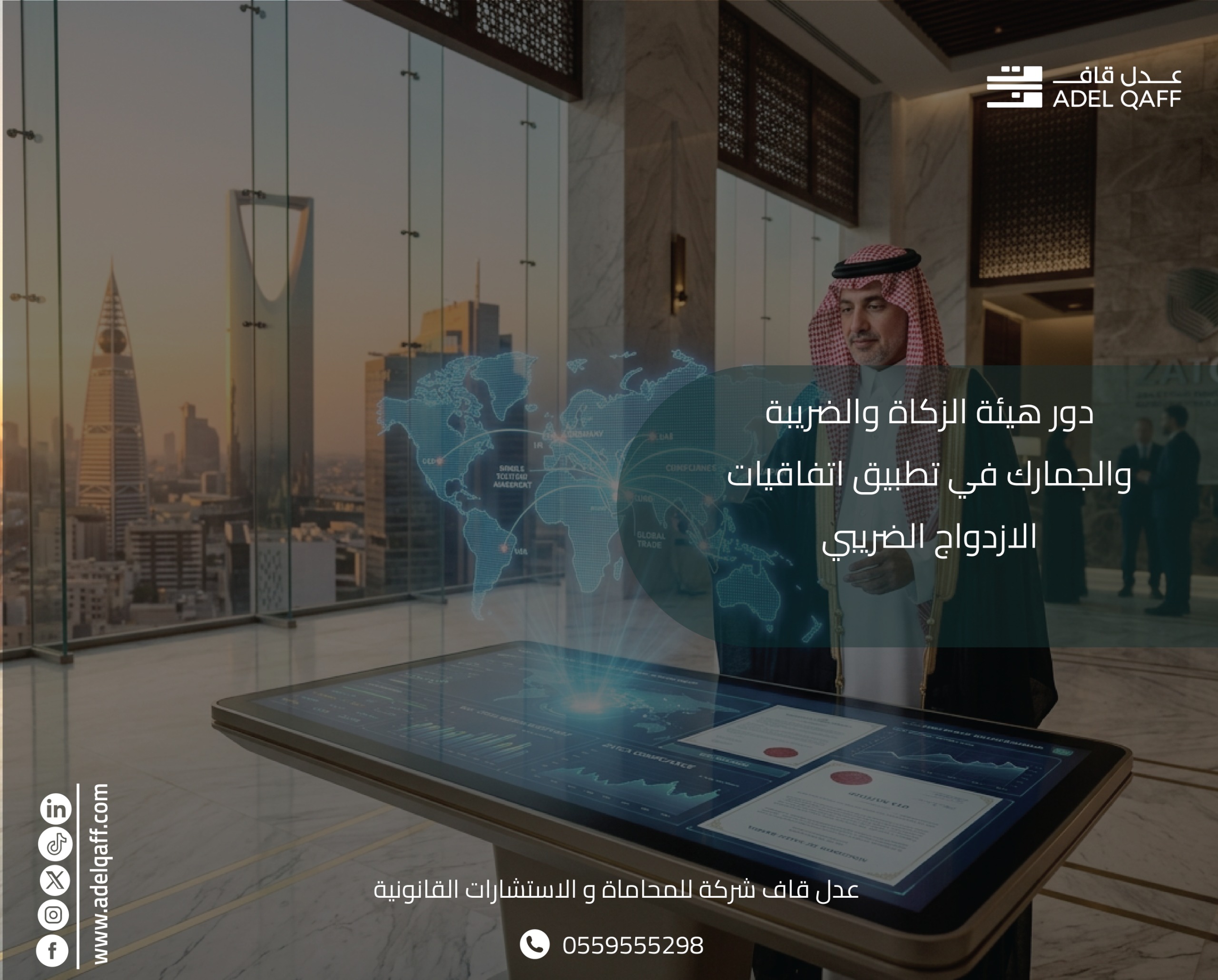 دور هيئة الزكاة والضريبة والجمارك في تطبيق اتفاقيات الازدواج الضريبي